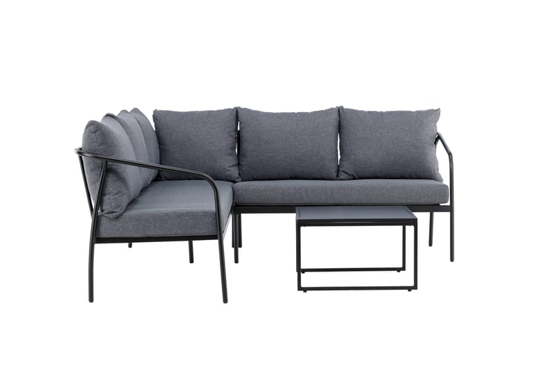 Spira Sofa Gruppe Sort - Have - Udendørs miljø - Altan & terrasse - Altanmøbler