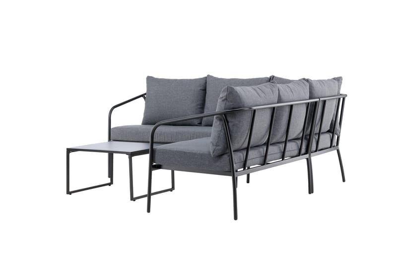 Spira Sofa Gruppe Sort - Have - Udendørs miljø - Altan & terrasse - Altanmøbler