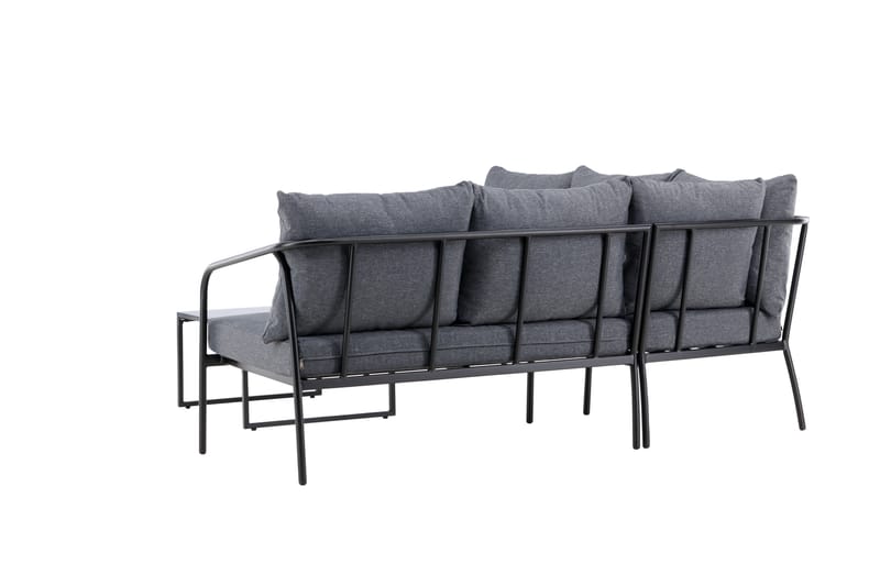 Spira Sofa Gruppe Sort - Have - Udendørs miljø - Altan & terrasse - Altanmøbler