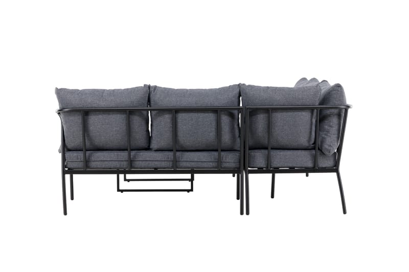 Spira Sofa Gruppe Sort - Have - Udendørs miljø - Altan & terrasse - Altanmøbler