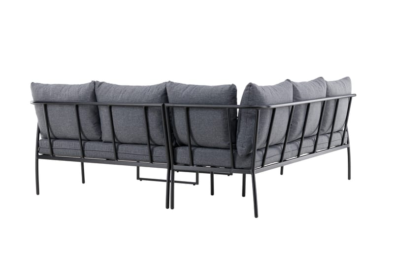 Spira Sofa Gruppe Sort - Have - Udendørs miljø - Altan & terrasse - Altanmøbler