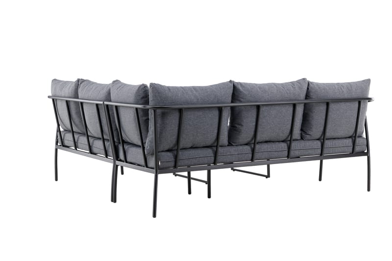 Spira Sofa Gruppe Sort - Have - Udendørs miljø - Altan & terrasse - Altanmøbler