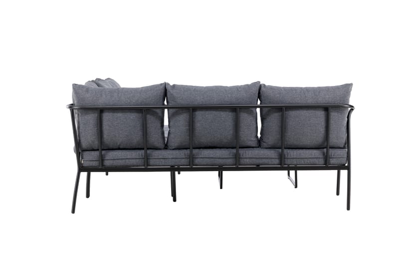 Spira Sofa Gruppe Sort - Have - Udendørs miljø - Altan & terrasse - Altanmøbler