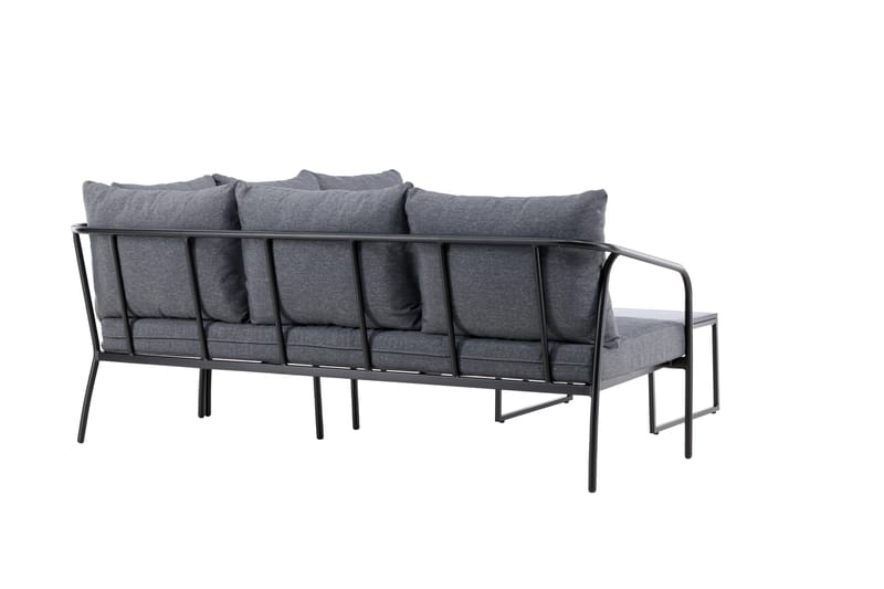 Spira Sofa Gruppe Sort - Have - Udendørs miljø - Altan & terrasse - Altanmøbler