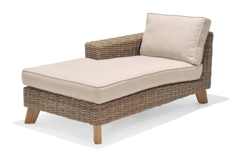 Bahamas Loungesæt 2-4-pers - Beige - Have - Udendørs miljø - Altan & terrasse - Altanmøbler