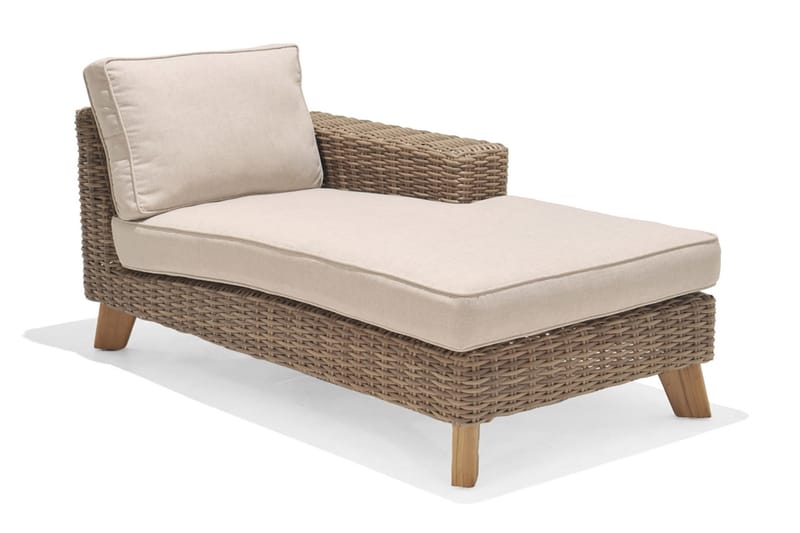 Bahamas Loungesæt 2-4-pers - Beige - Have - Udendørs miljø - Altan & terrasse - Altanmøbler