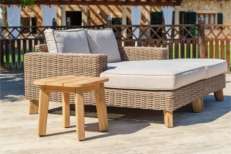 Bahamas Loungesæt 2-4-pers - Beige - Have - Udendørs miljø - Altan & terrasse - Altanmøbler