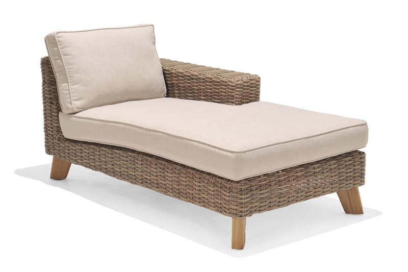 Bahamas Loungesæt 3-4-pers - Beige - Have - Udendørs miljø - Altan & terrasse - Altanmøbler