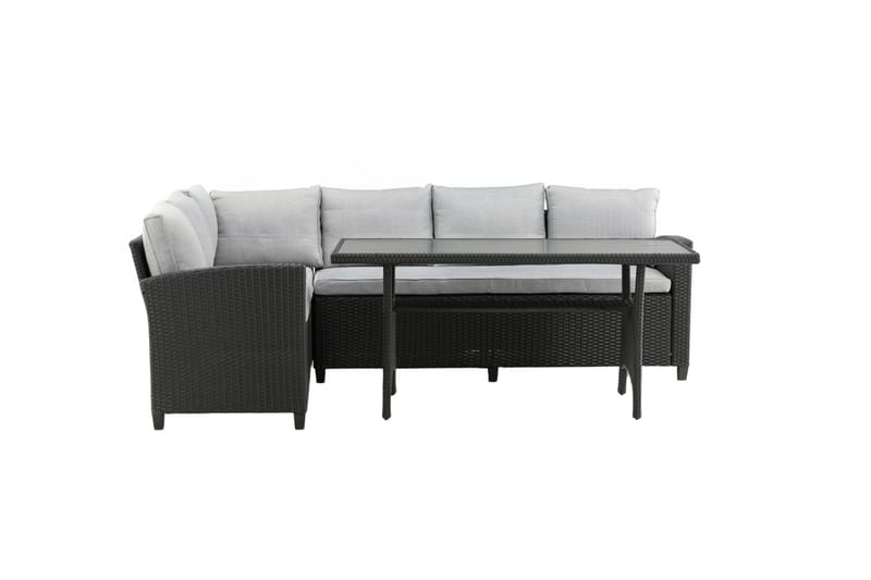 Bentwood Loungesofa 5-sits - Sort/Grå - Have - Udendørs miljø - Altan & terrasse - Altanmøbler