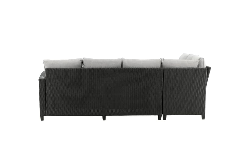 Bentwood Loungesofa 5-sits - Sort/Grå - Have - Udendørs miljø - Altan & terrasse - Altanmøbler