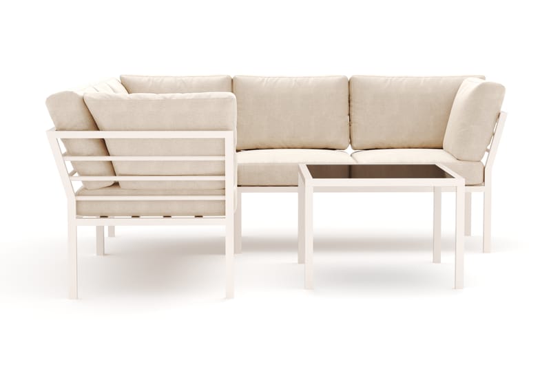 Ariany Sofagruppe 5-personers - Beige - Have - Udendørs miljø - Altan & terrasse - Altanmøbler