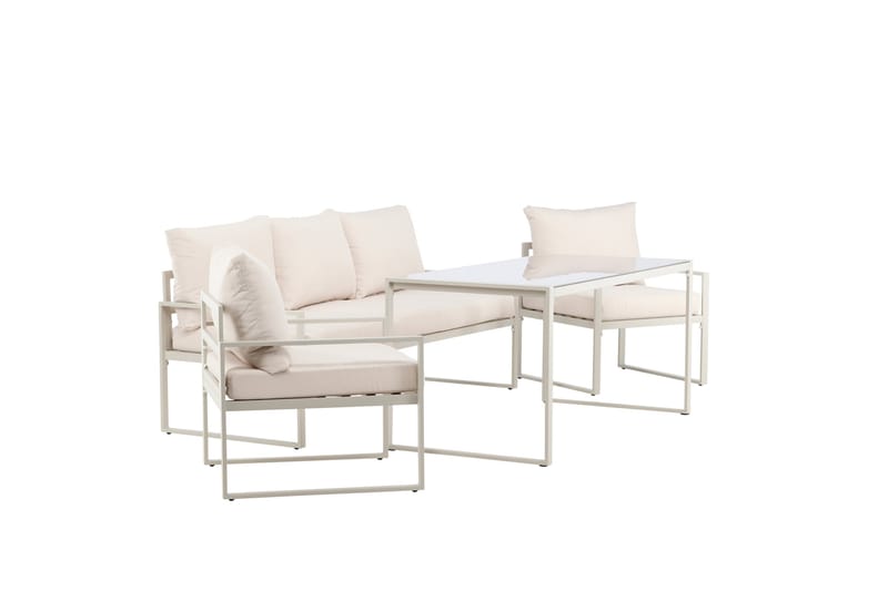 Catania Sofagruppe Udendørs 5-personers - Beige - Have - Udendørs miljø - Altan & terrasse - Altanmøbler