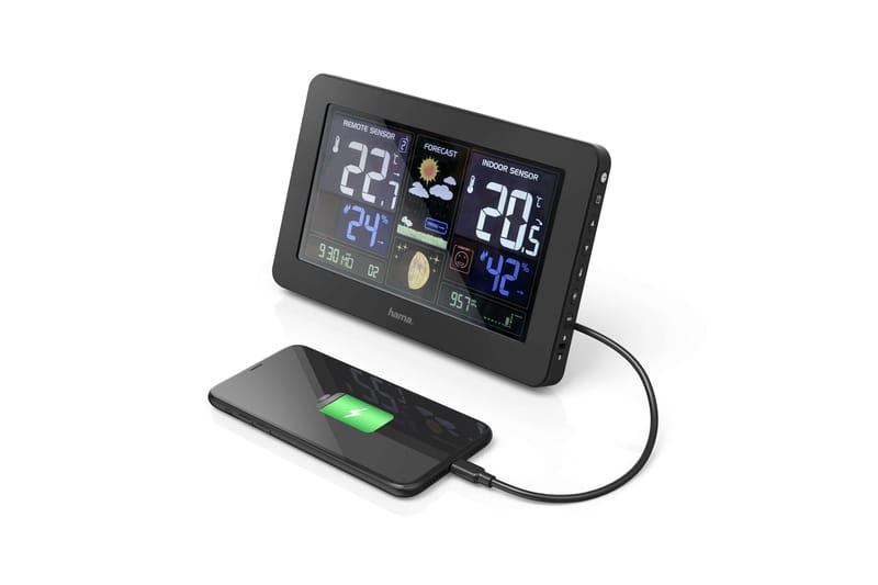 HAMA Vejrstation Premium - HAMA - Have - Udendørs miljø - Havedekoration - Regn & temperatur - Udendørstermometer