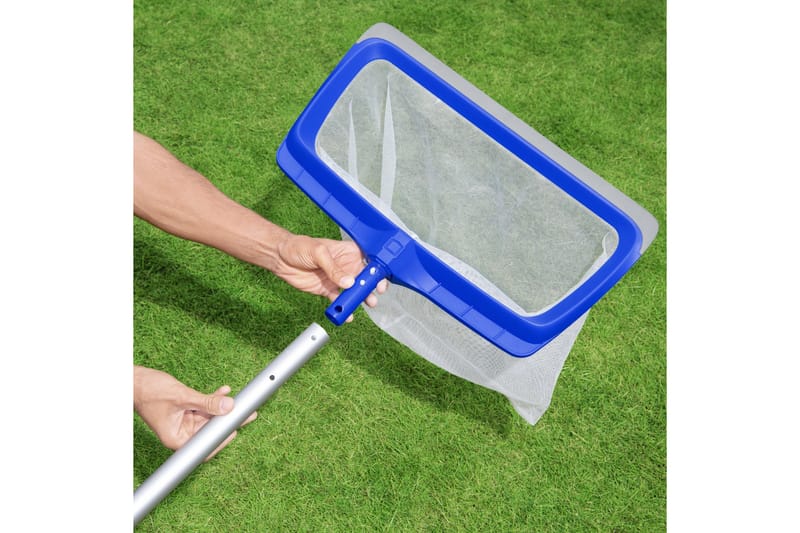 Flowclear AquaRake Pool Leaf Skimmer Rund 3 cm Blå - Bestway - Have - Udendørsbad - Pooltilbehør - Pool net