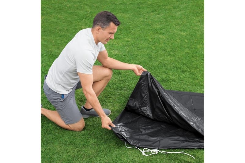 Pooloverdækning Flowclear™ 3,96 m Sort - Bestway - Have - Udendørsbad - Pooltilbehør - Poolbeskyttelse - Poolovertræk & poolcover