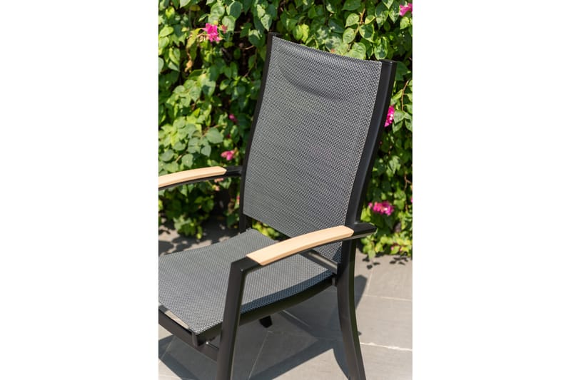 Panama Cafésæt 50x50 cm + 2 Stole Grå - Lifestyle Garden - Havemøbler - Balkon - Balkonmøbler - Altansæt