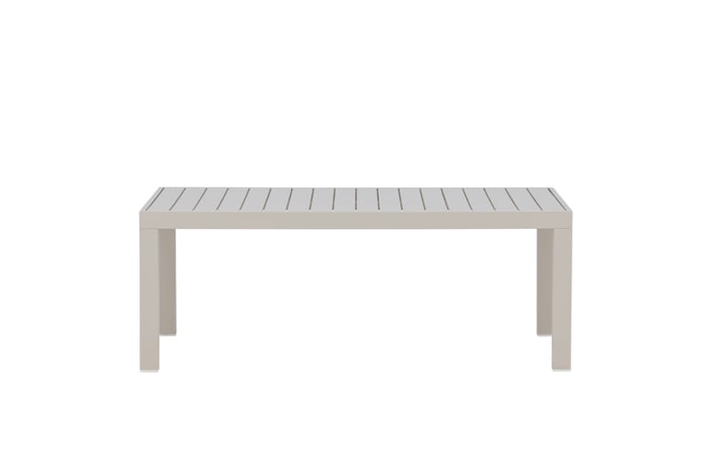 Copacabana Sofabord Udendørs 70x120 cm - Beige - Havemøbler - Balkon - Balkonmøbler - Altanborde