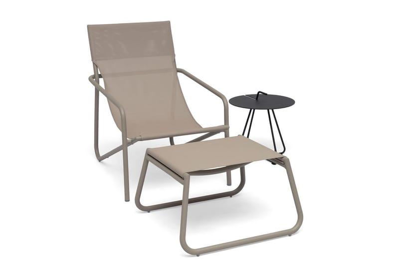 Skammel Hillerstorp Sandholma Beige - Beige - Havemøbler - Balkon - Balkonmøbler - Altanstole