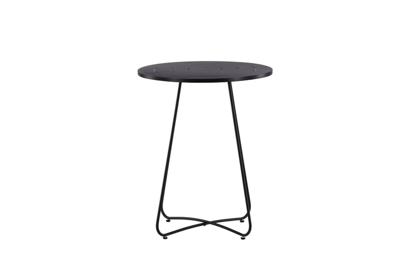 Bacong Cafébord 60 cm Rund - Sort - Havemøbler - Havebord - Cafebord