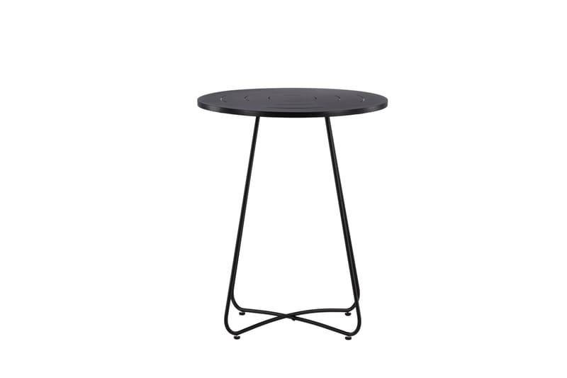 Bacong Cafébord 60 cm Rund - Sort - Havemøbler - Havebord - Cafebord