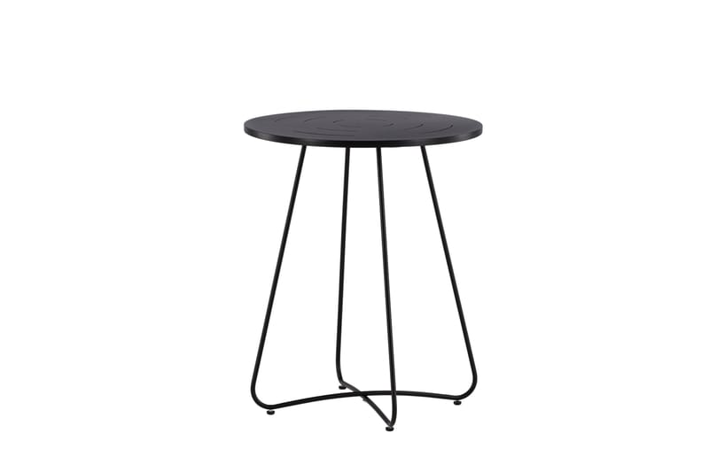 Bacong Cafébord 60 cm Rund - Sort - Havemøbler - Havebord - Cafebord