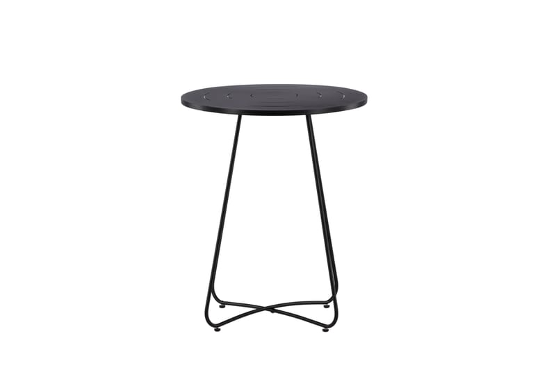 Bacong Cafébord 60 cm Rund - Sort - Havemøbler - Havebord - Cafebord