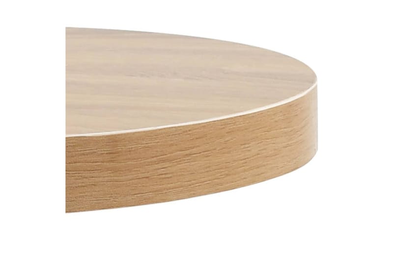 Bistrobord 40 cm Mdf Lysebrun - Brun - Havemøbler - Havebord - Cafebord