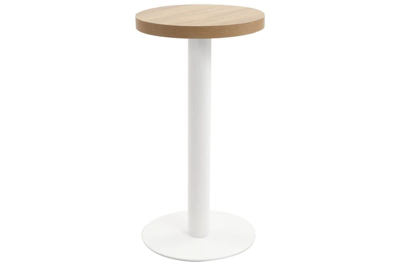 Bistrobord 40 cm Mdf Lysebrun - Brun - Havemøbler - Havebord - Cafebord