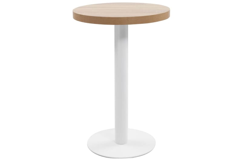 Bistrobord 50 cm Mdf Lysebrun - Brun - Havemøbler - Havebord - Cafebord