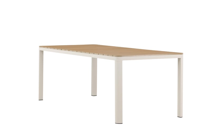 Etna Spisebord Udendørs 90x210 cm - Beige - Havemøbler - Havebord - Spisebord & havebord