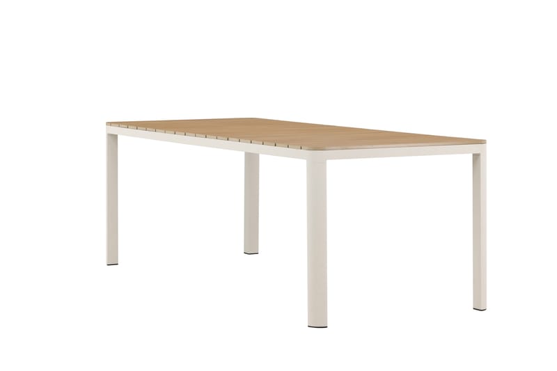 Etna Spisebord Udendørs 90x210 cm - Beige - Havemøbler - Havebord - Spisebord & havebord