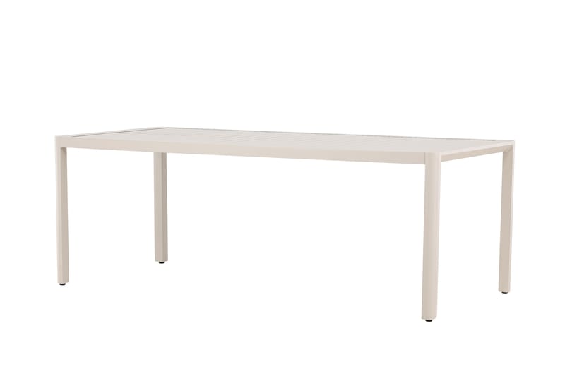 Giardini Spisebord Udendørs 90x200 cm - Beige - Havemøbler - Havebord - Spisebord & havebord