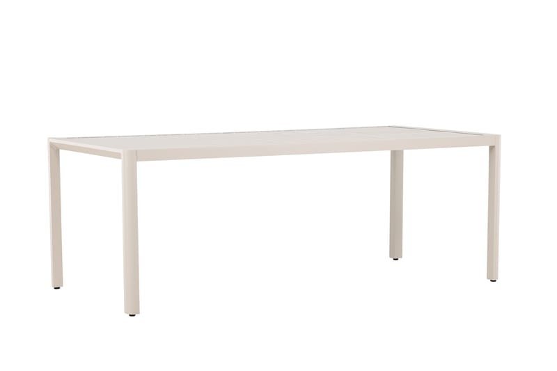 Giardini Spisebord Udendørs 90x200 cm - Beige - Havemøbler - Havebord - Spisebord & havebord