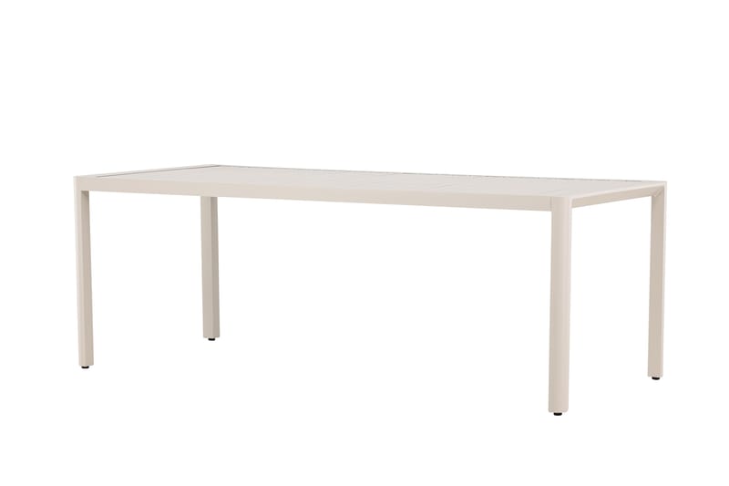 Giardini Spisebord Udendørs 90x200 cm - Beige - Havemøbler - Havebord - Spisebord & havebord