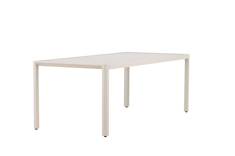 Giardini Spisebord Udendørs 90x200 cm - Beige - Havemøbler - Havebord - Spisebord & havebord