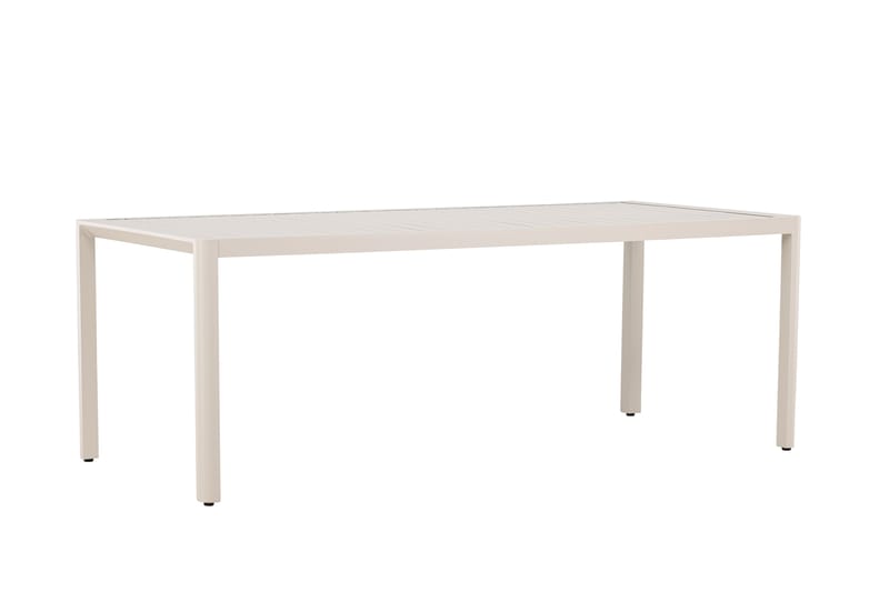 Giardini Spisebord Udendørs 90x200 cm - Beige - Havemøbler - Havebord - Spisebord & havebord