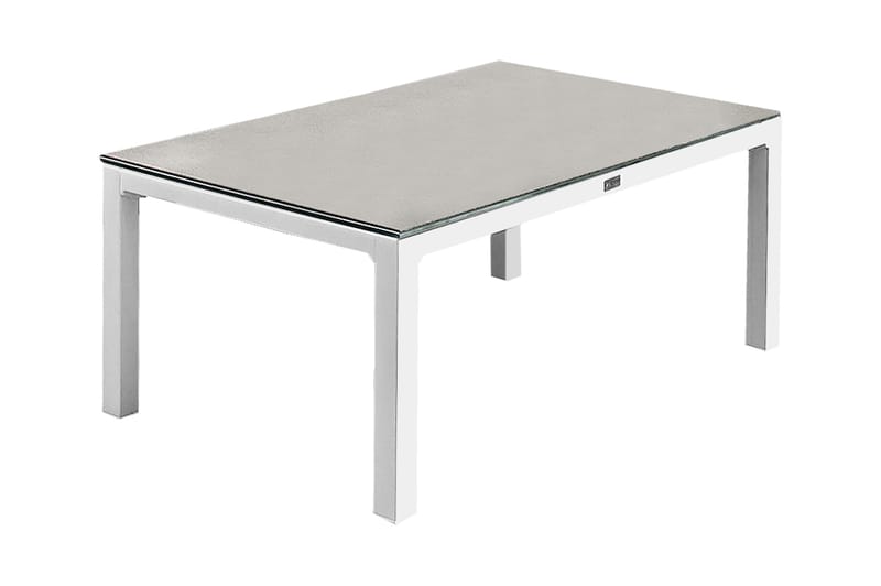 Copacabana Sofabord 120 cm - Grå/Hvid - Havemøbler - Havebord - Loungeborde & Sofaborde udendørs