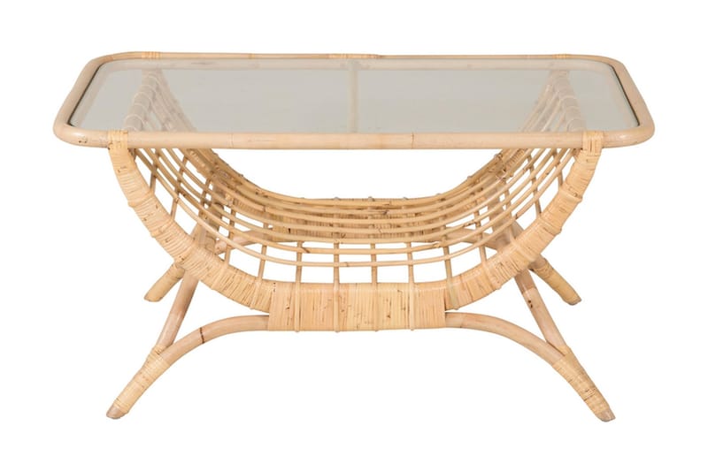 Moana Cafébord 95 cm - Træ/Natur - Havemøbler - Havebord - Loungeborde & Sofaborde udendørs