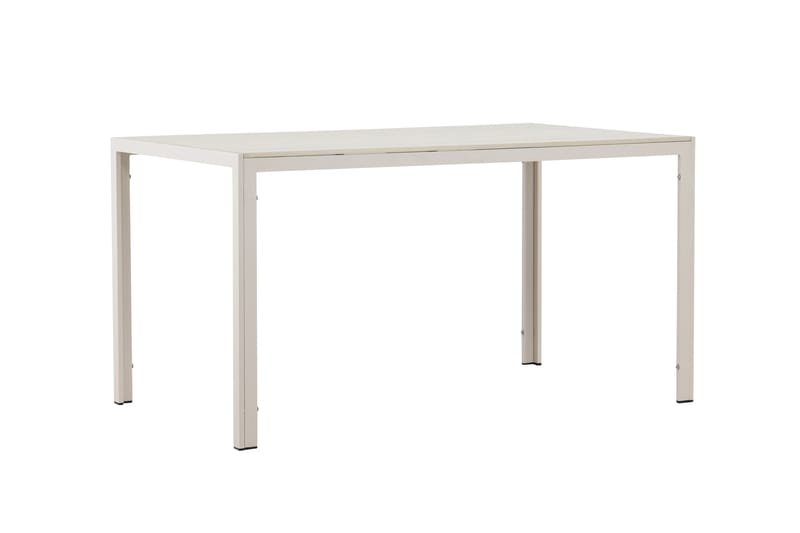 Mirko Spisebord Udendørs 80x140 cm - Beige - Havemøbler - Havebord - Spisebord & havebord