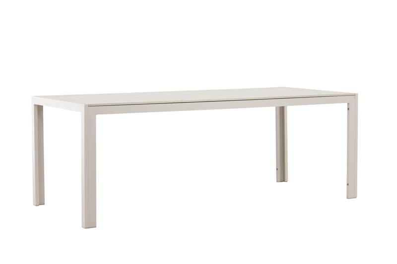 Mirko Spisebord Udendørs 90x205 cm - Beige - Havemøbler - Havebord - Spisebord & havebord