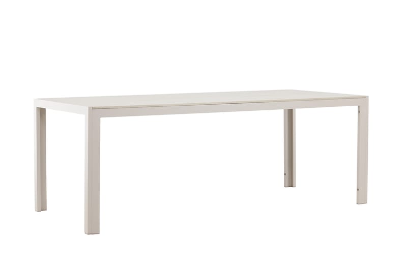 Mirko Spisebord Udendørs 90x205 cm - Beige - Havemøbler - Havebord - Spisebord & havebord