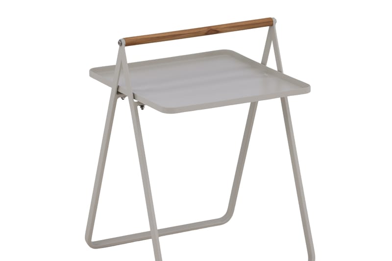 Clarin Siddebord 45 cm - Beige - Havemøbler - Havebord - Sidebord