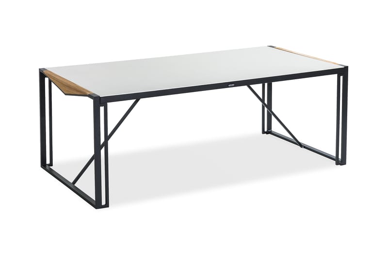 Östermalm Spisebord 200x100 cm - Sort - Havemøbler børn - Spisebord & havebord