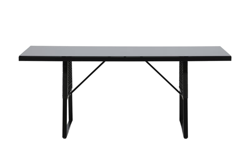 Dallas Spisebord 193 cm Sort - Venture Home - Spisebord & havebord - Havemøbler børn