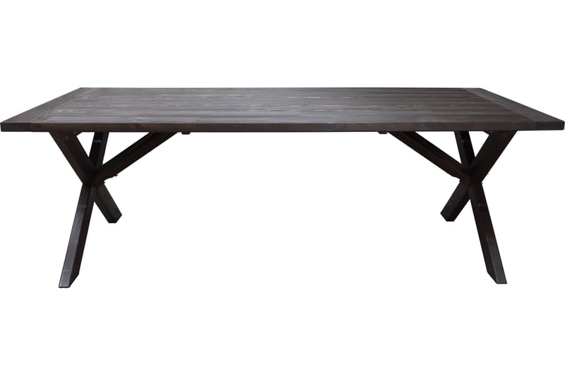 Hains Fasta Spisebord 220 cm - Brun - Havemøbler børn - Spisebord & havebord
