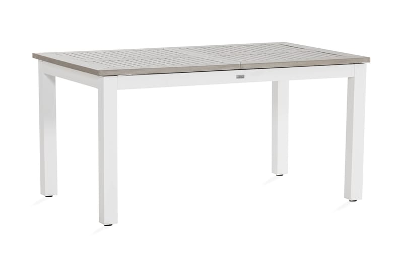 Monaco Udvideligt Spisebord 152-210x90 cm - Hvid - Spisebord & havebord