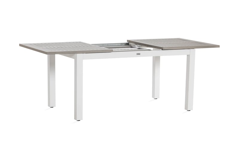 Monaco Udvideligt Spisebord 152-210x90 cm - Hvid - Havemøbler - Havebord - Spisebord & havebord