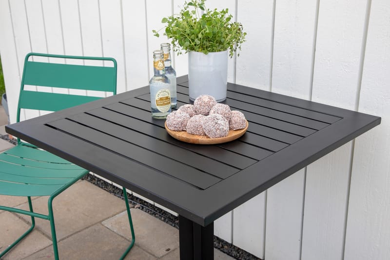 Way Cafébord 70 cm - Sort - Havemøbler - Havebord - Spisebord & havebord