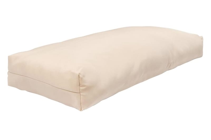 Pallehynder 3 Stk. Polyester Sandfarvet - Beige - Havemøbler - Hynder - Hynder til bænk & havesofa