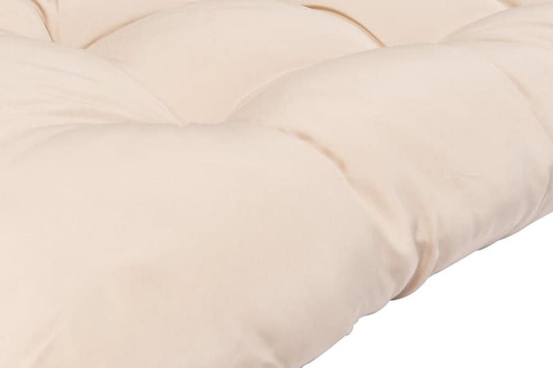 Pallehynder 3 Stk. Polyester Sandfarvet - Beige - Havemøbler - Hynder - Hynder til bænk & havesofa